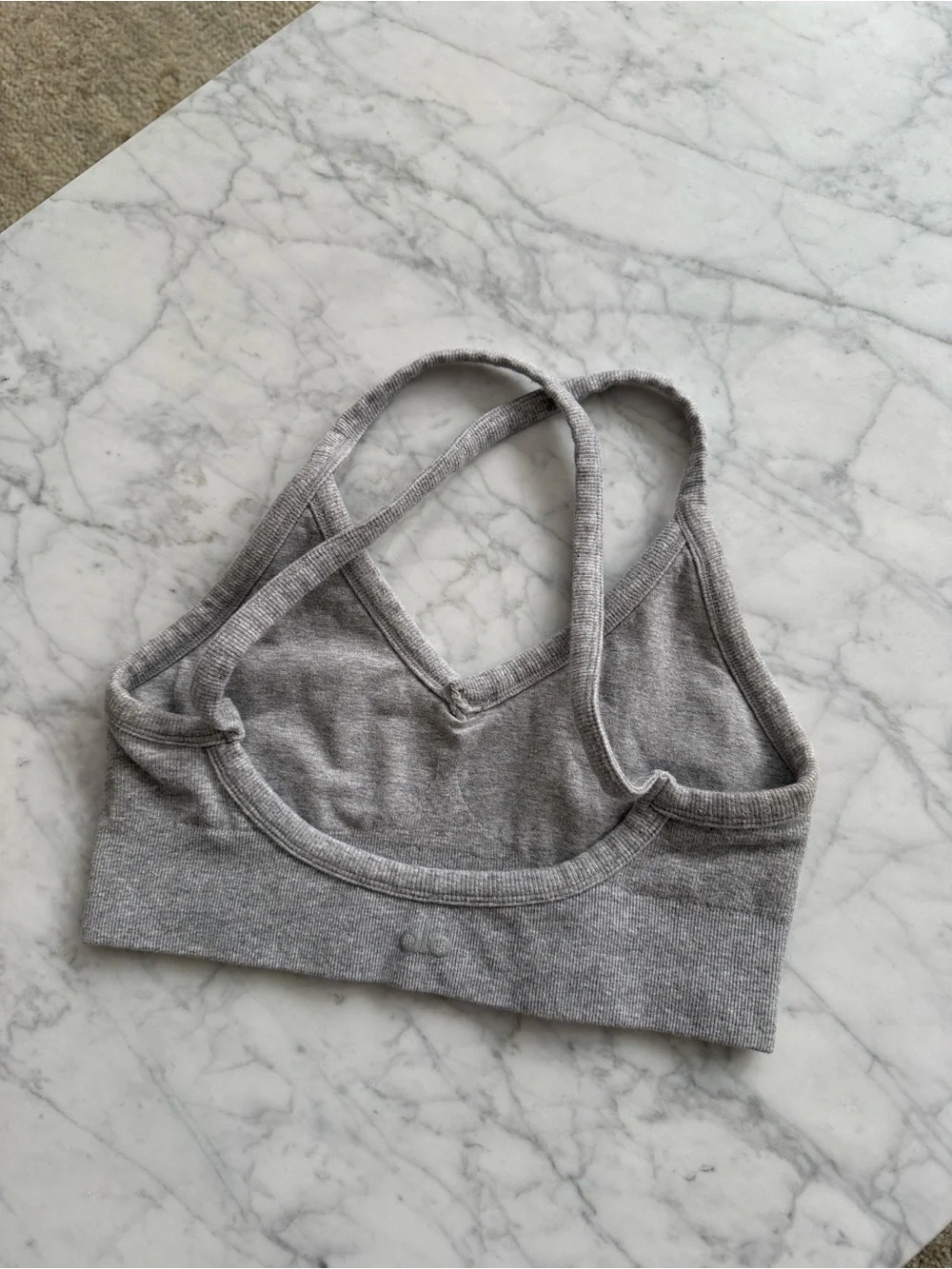 Alo ribbed bra tank